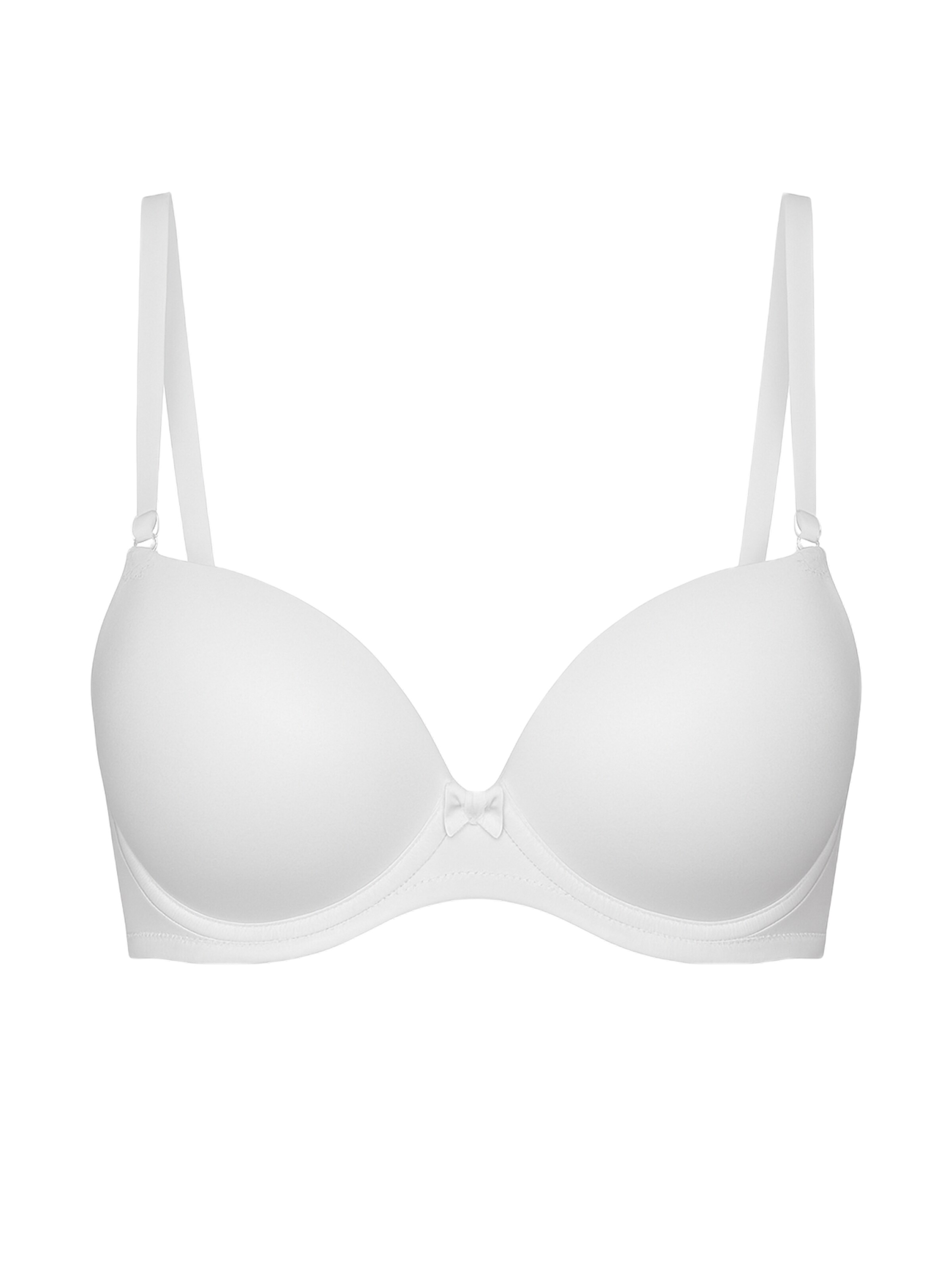 C&City Push-up BH in Wit: voorkant