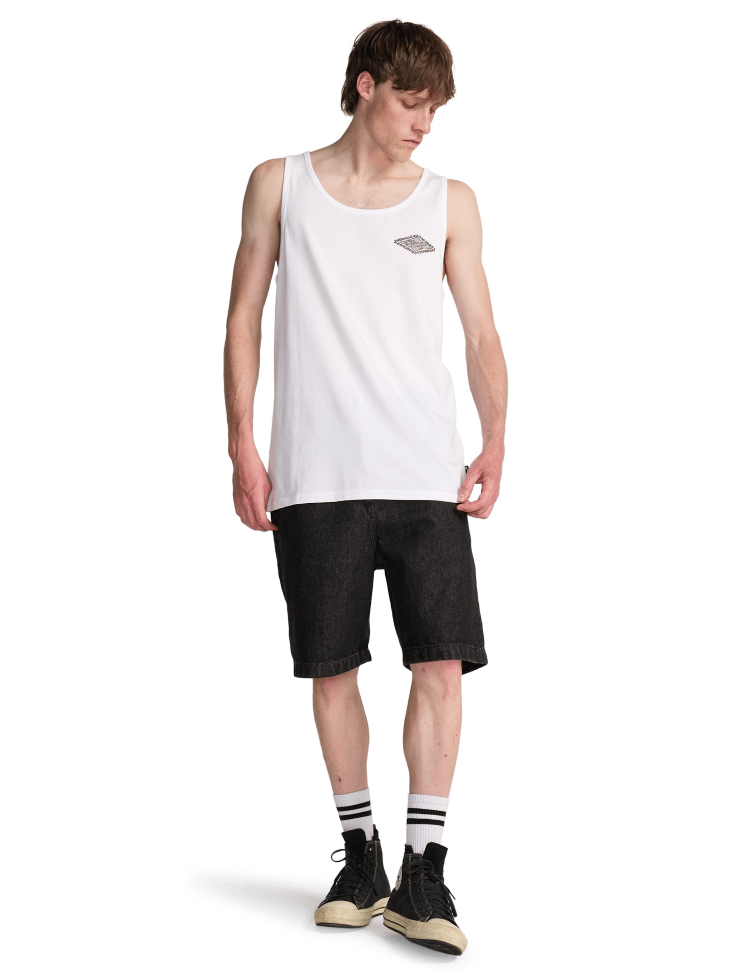 BILLABONG Shirt 'Crayon Wave' in Wit