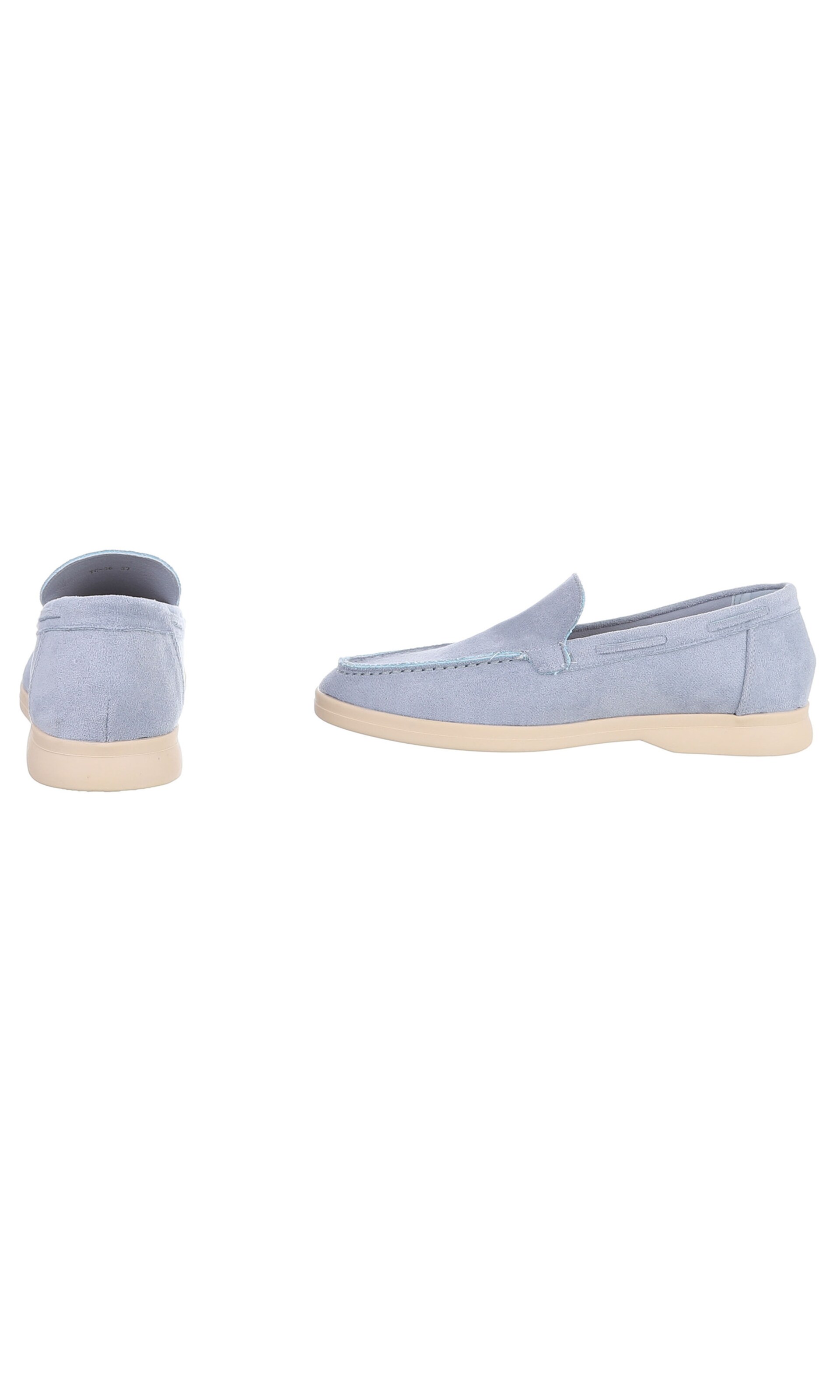 Ital-Design Slipper in Blau
