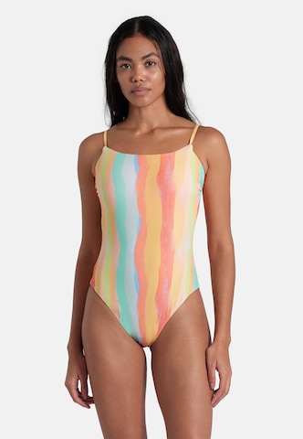 Bustier Maillot de bain sport 'WATER PRINT' ARENA en mélange de couleurs : devant