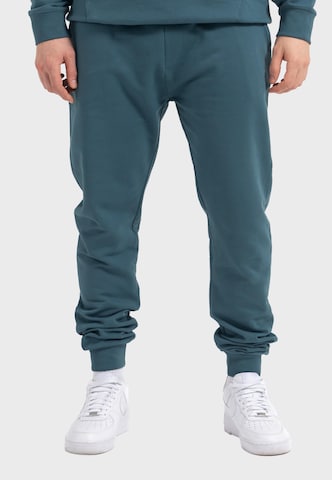 Loosefit Pantalon de sport 'Plain Basic' Oldskull en vert : devant