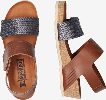 MEPHISTO Strap Sandals 'Rosalia' in Brown