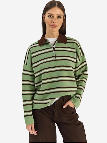 Bianco Lucci Pullover 'Pullover'‌‌‌‌ in Grün