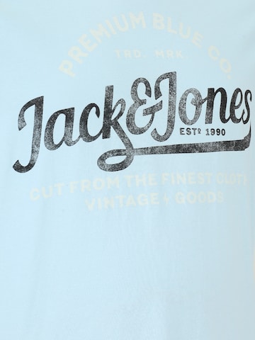 Jack & Jones Plus - Camiseta 'LOUIE' en azul