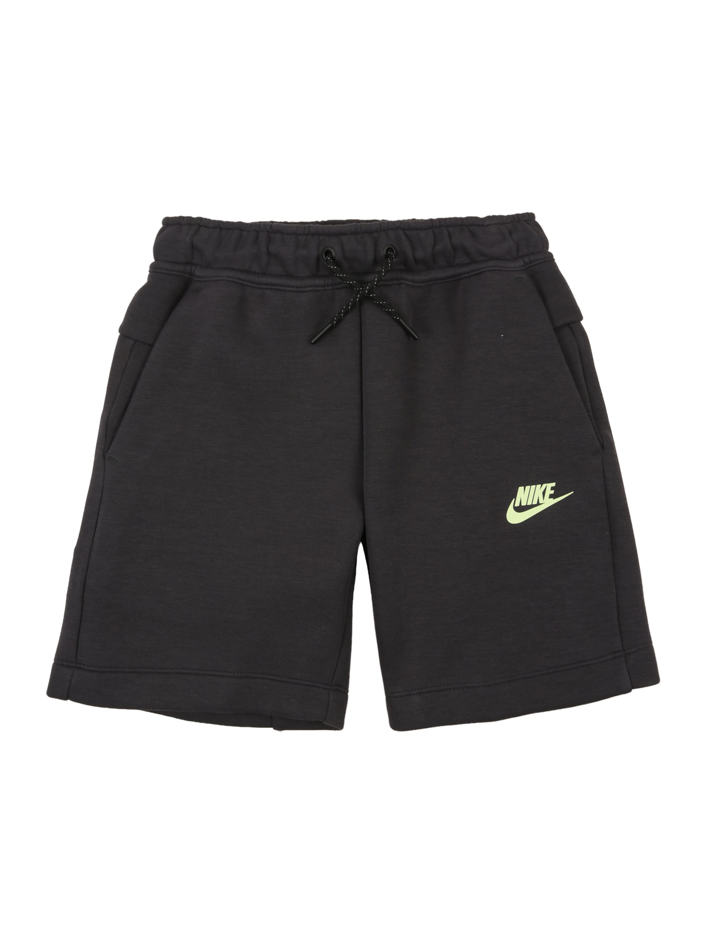 Nike Sportswearregular Hlače 'TCH FLC' - siva boja: prednji dio