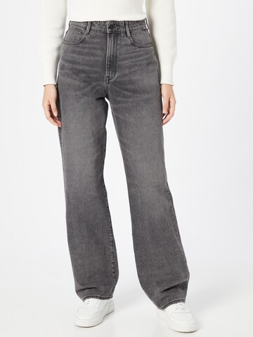 G-Star RAW Wide leg Τζιν 'Tedie' σε γκρι: μπροστά