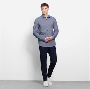 OLYMP Slim Fit Hemd in Blau
