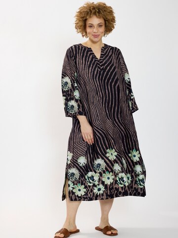 Zhenzi Kleid 'Madga 1572'‌‌‌‌‌‌‌‌‌ in Braun