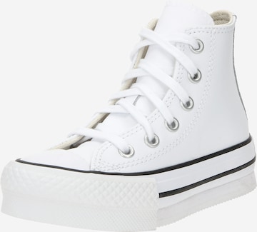 CONVERSE Sneaker 'CHUCK TAYLOR ALL STAR' i vit: framsida