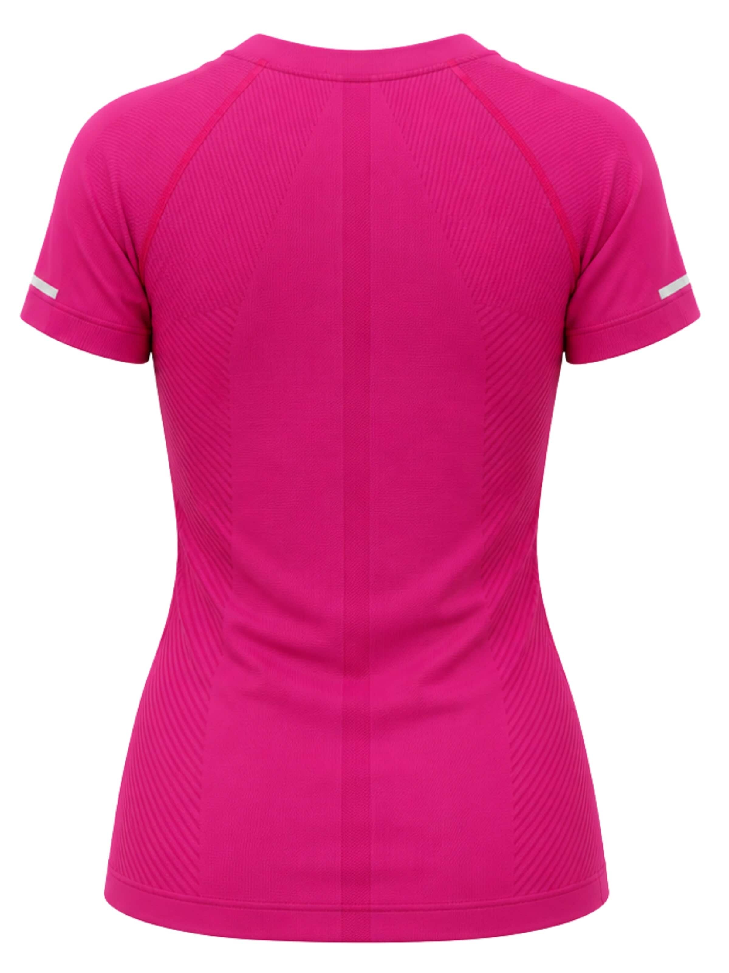 WULIBIKE - Camiseta funcional en rosa