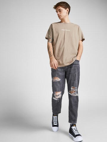 JACK & JONES - regular Vaquero 'Chris' en negro