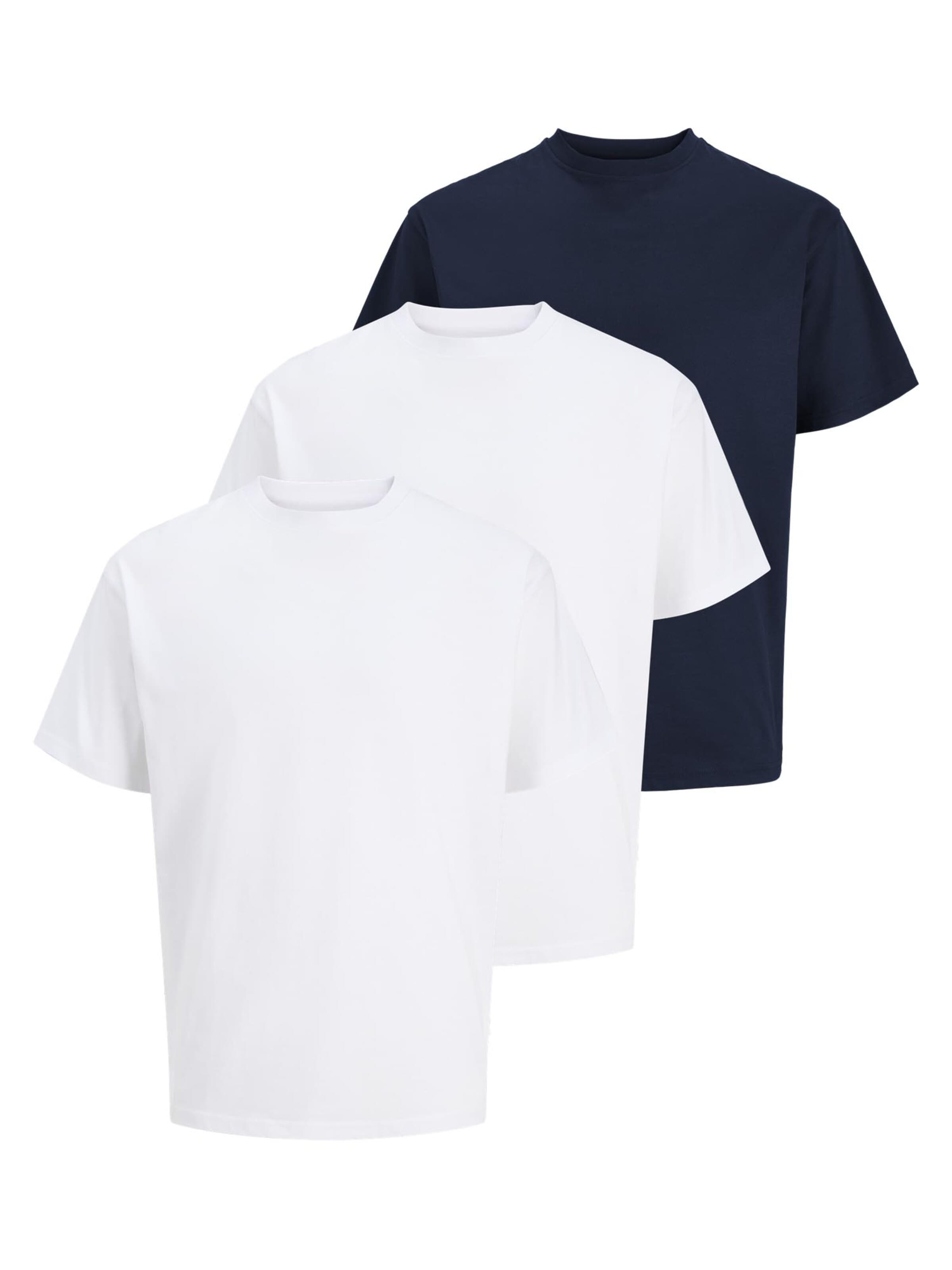 JACK & JONES Shirt 'Cotton Relaxed'‌‌ in Blau: Vorderseite
