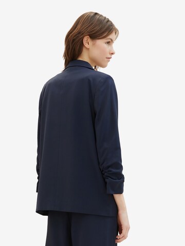 Blazer di TOM TAILOR DENIM in blu