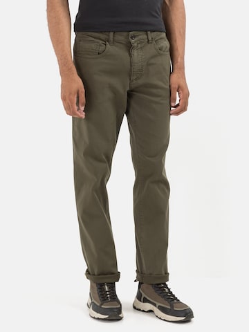 CAMEL ACTIVE Regular Broek in Groen: voorkant