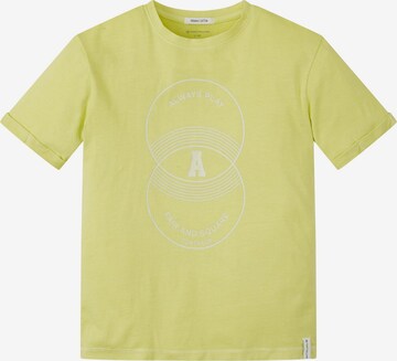 TOM TAILOR Shirt in Yellow: front