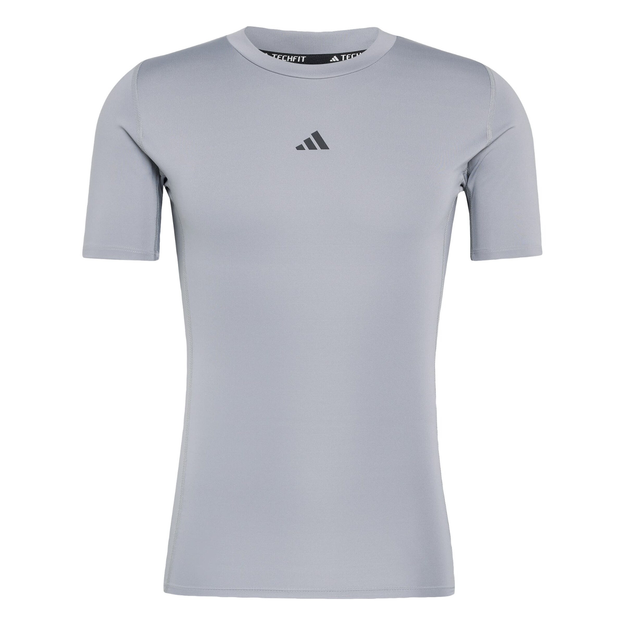 ADIDAS PERFORMANCE Performance Shirt 'Techfit Compression' in Grey: front