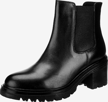GEOX Chelsea Boots 'D Damiana' in Black: front