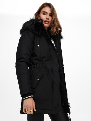 ONLY Winterparka 'Iris' in Zwart