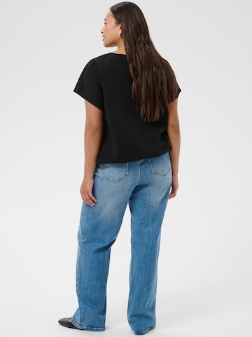 Camicia da donna 'KCNana' di KAFFE CURVE in nero