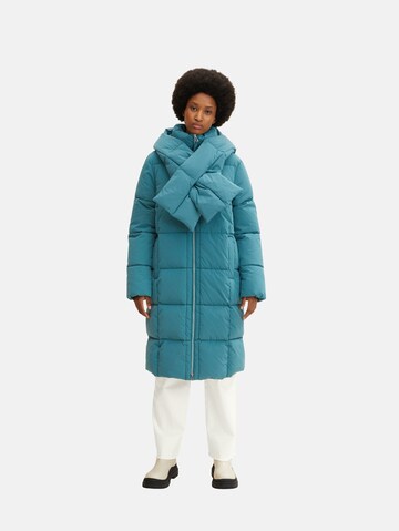 TOM TAILOR Winter Coat in Blue: front