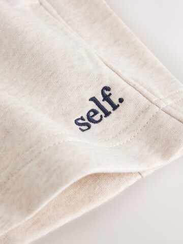 self. Regular Broek in Beige