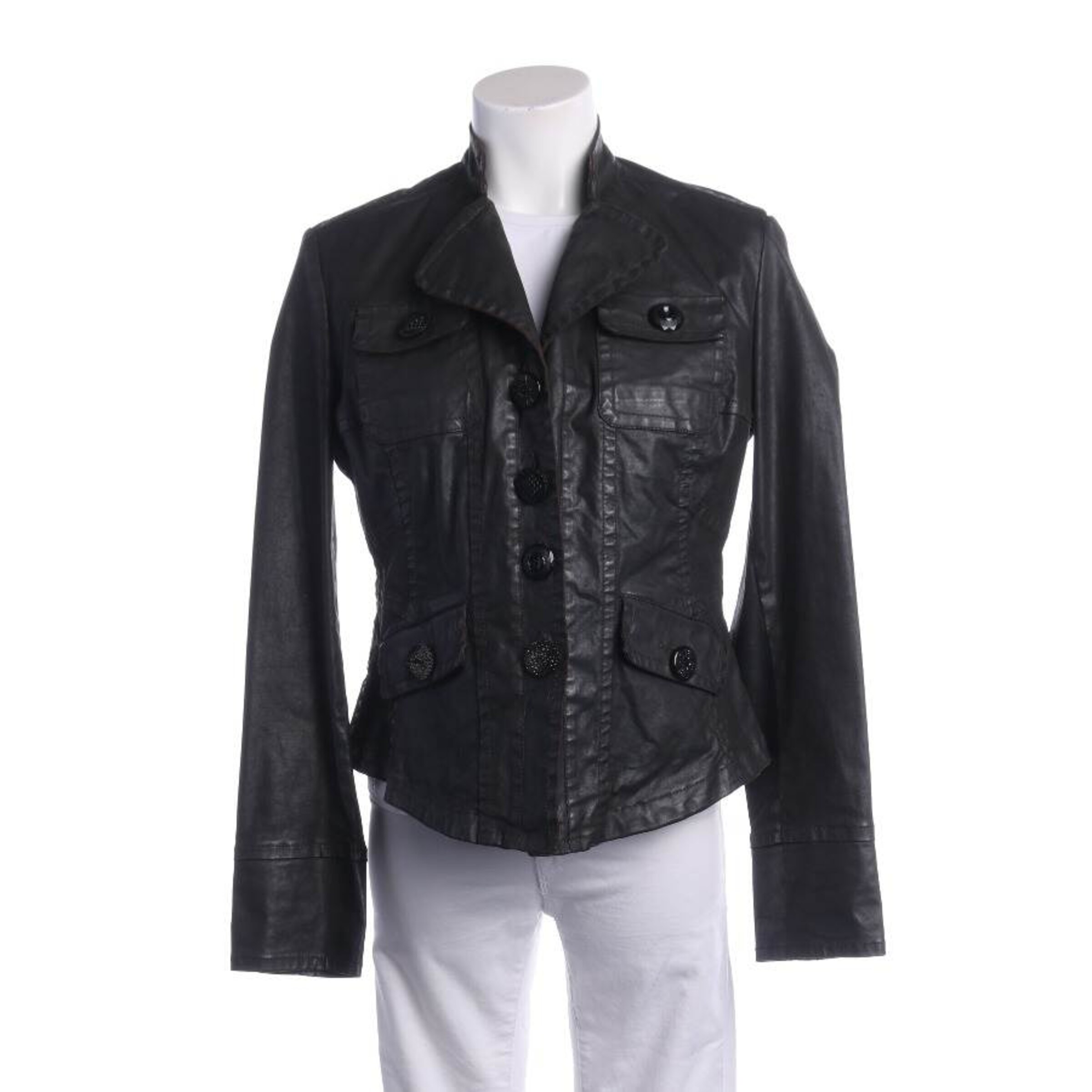 Maliparmi Jacket & Coat in M in Grey: front