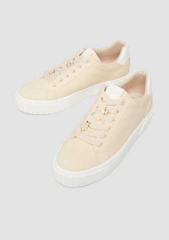 s.Oliver Platform trainers in Beige