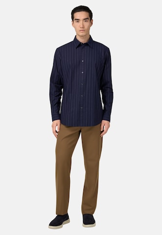 Boggi Milano Regular fit Overhemd in Blauw