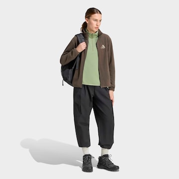ADIDAS TERREX Funkčná flisová bunda 'ESS' - Zelená