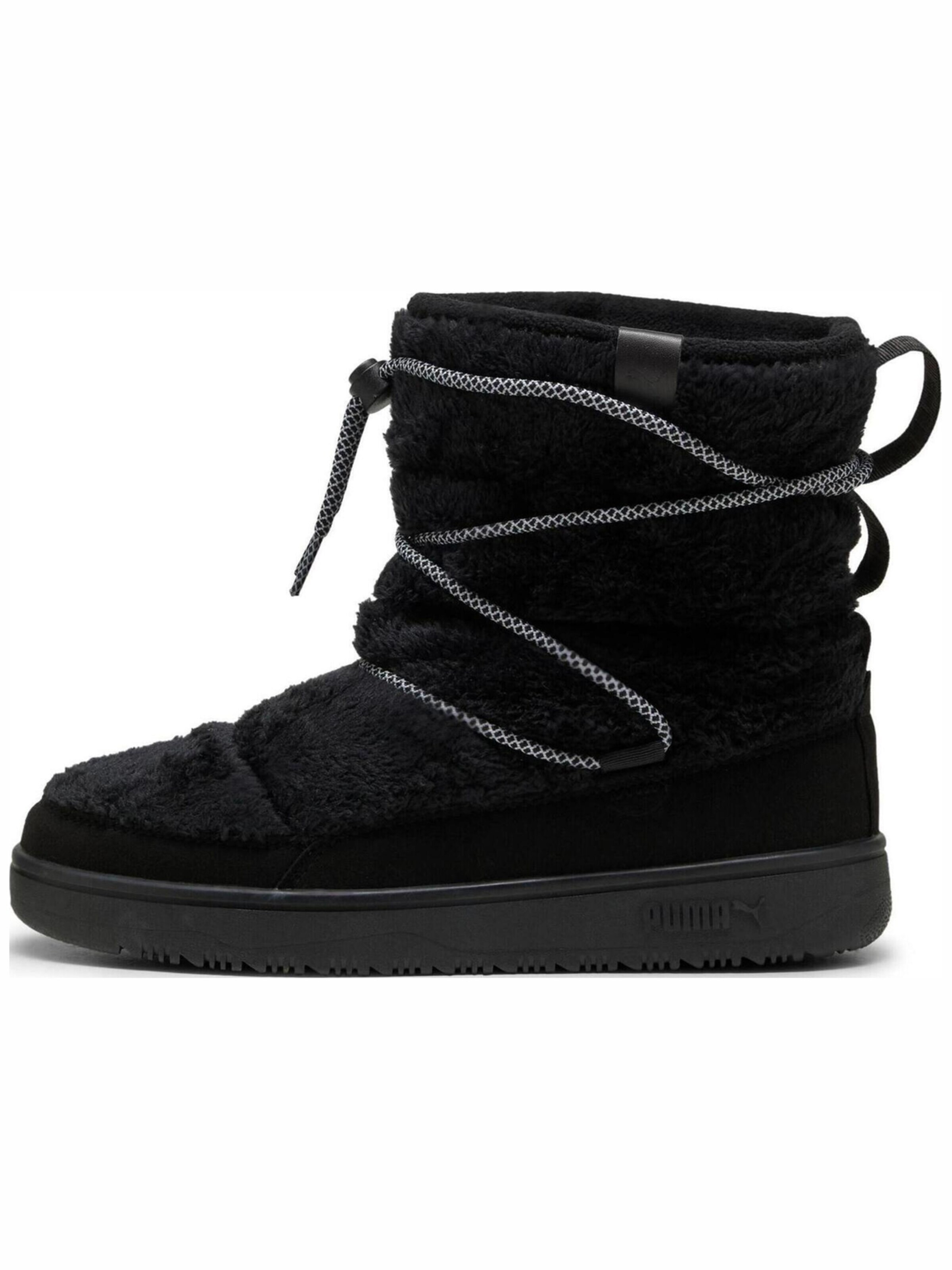Boots 'Puma Snowbae Suede' di PUMA in nero: frontale