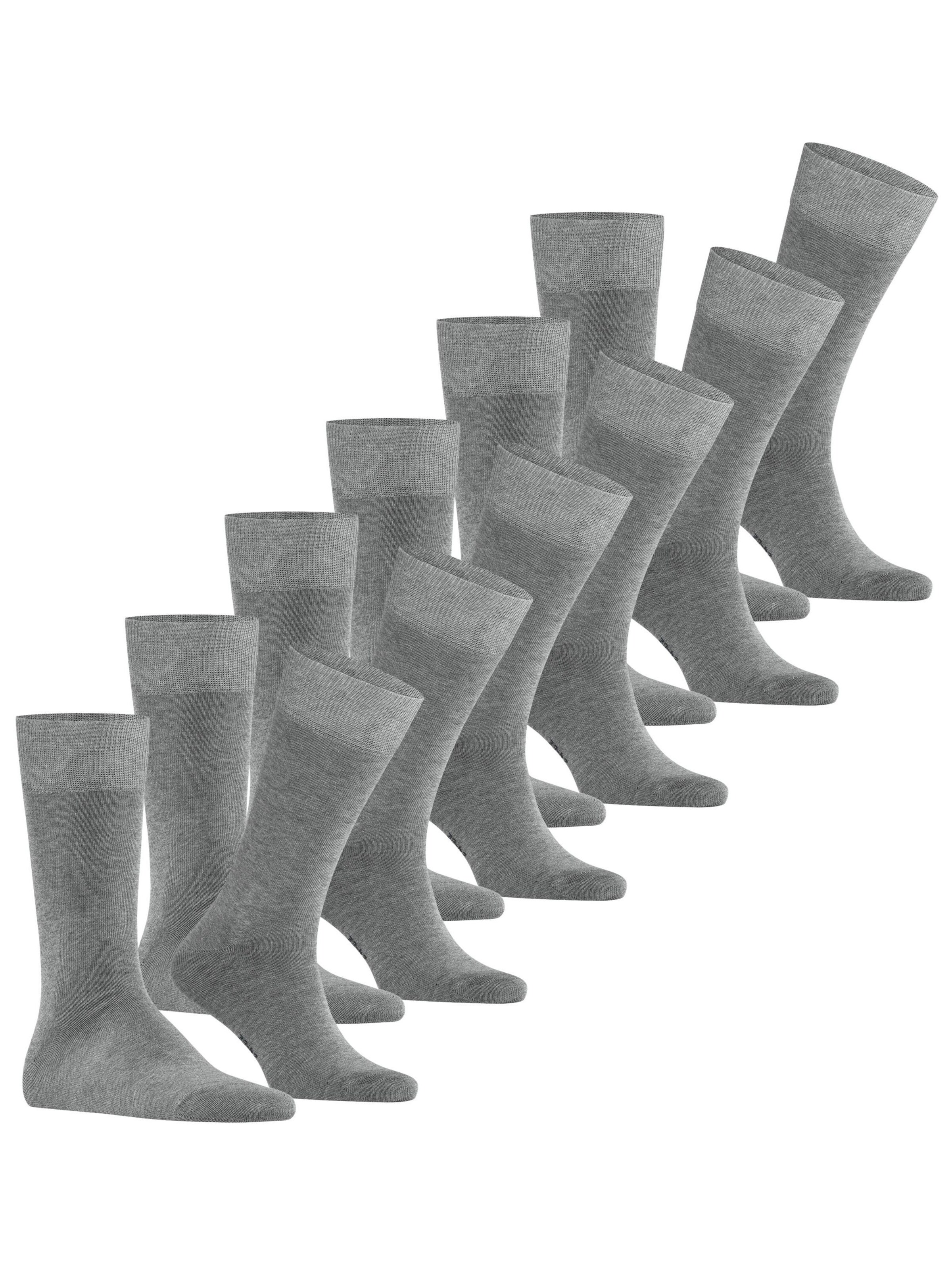 FALKE Socks 'Happy 6-Pack' in Grey