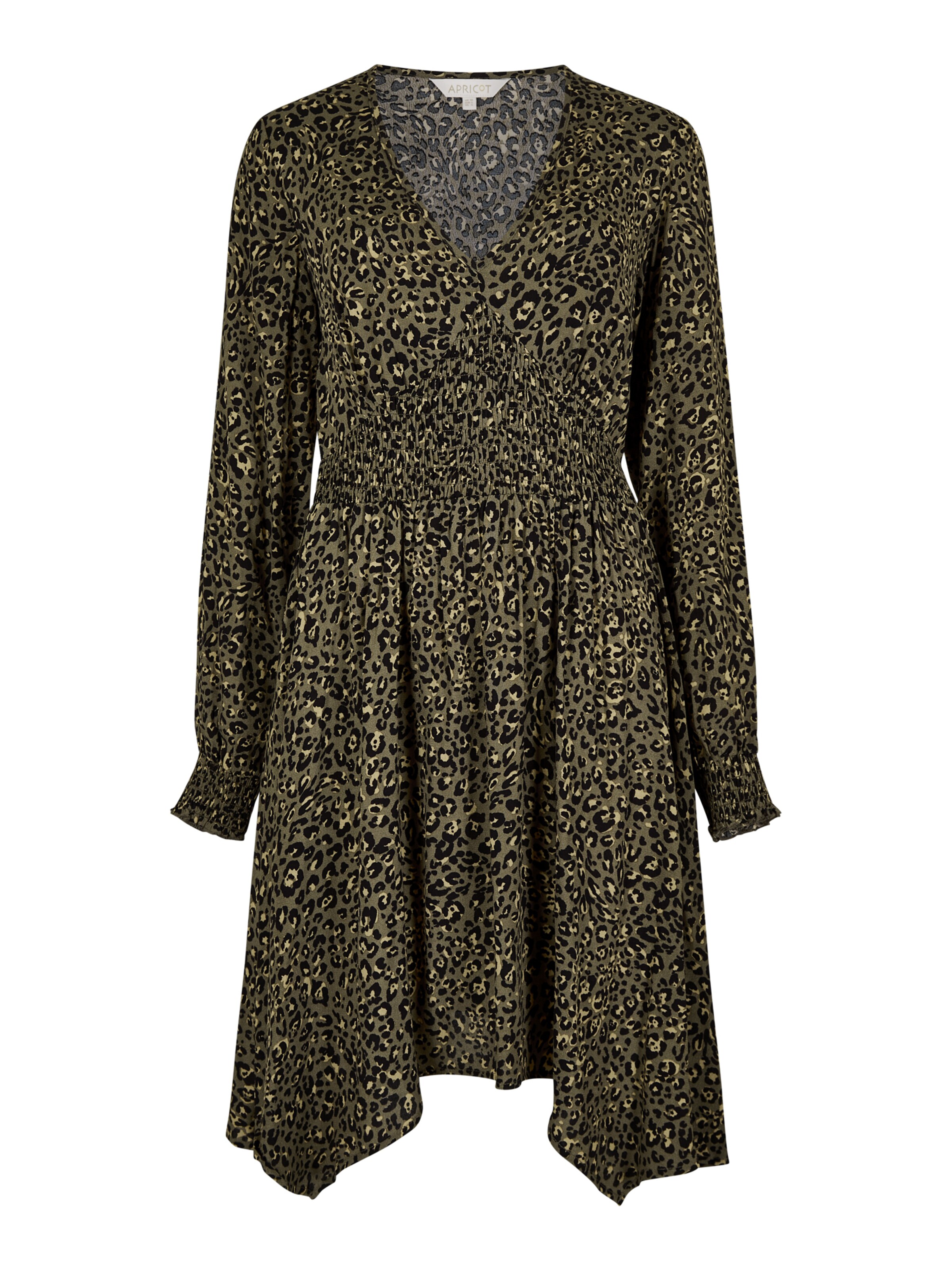 Abito di Apricot in verde: frontale