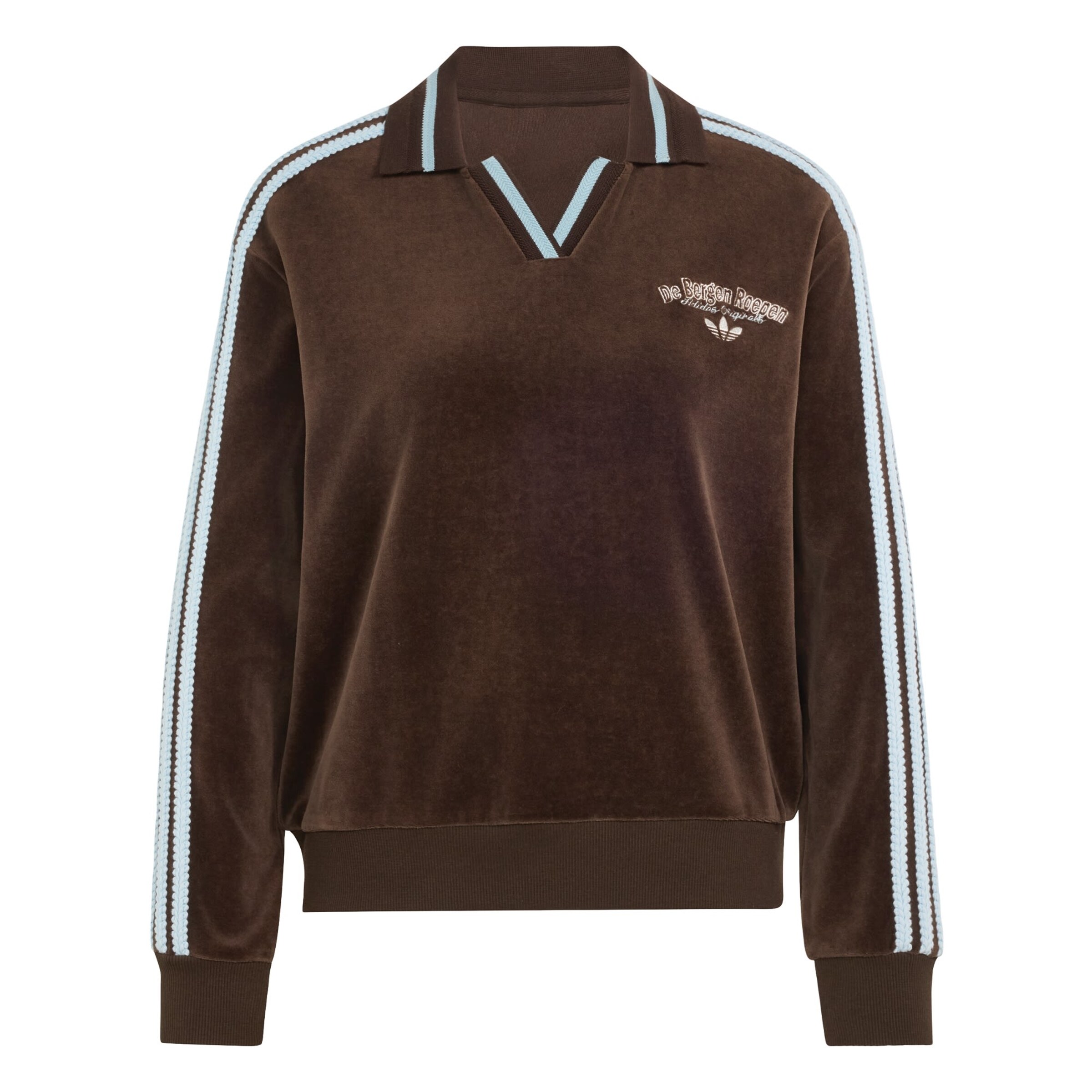 ADIDAS ORIGINALS Sweatshirt in Bruin: voorkant