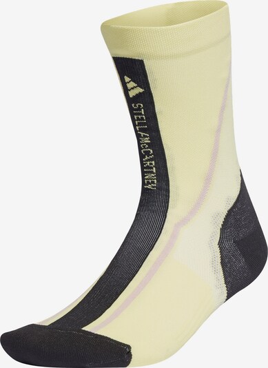 ADIDAS BY STELLA MCCARTNEY Chaussettes de sport en jaune / violet clair / noir, Vue avec produit
