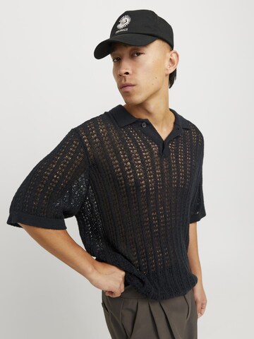 JACK & JONES Pullover i sort