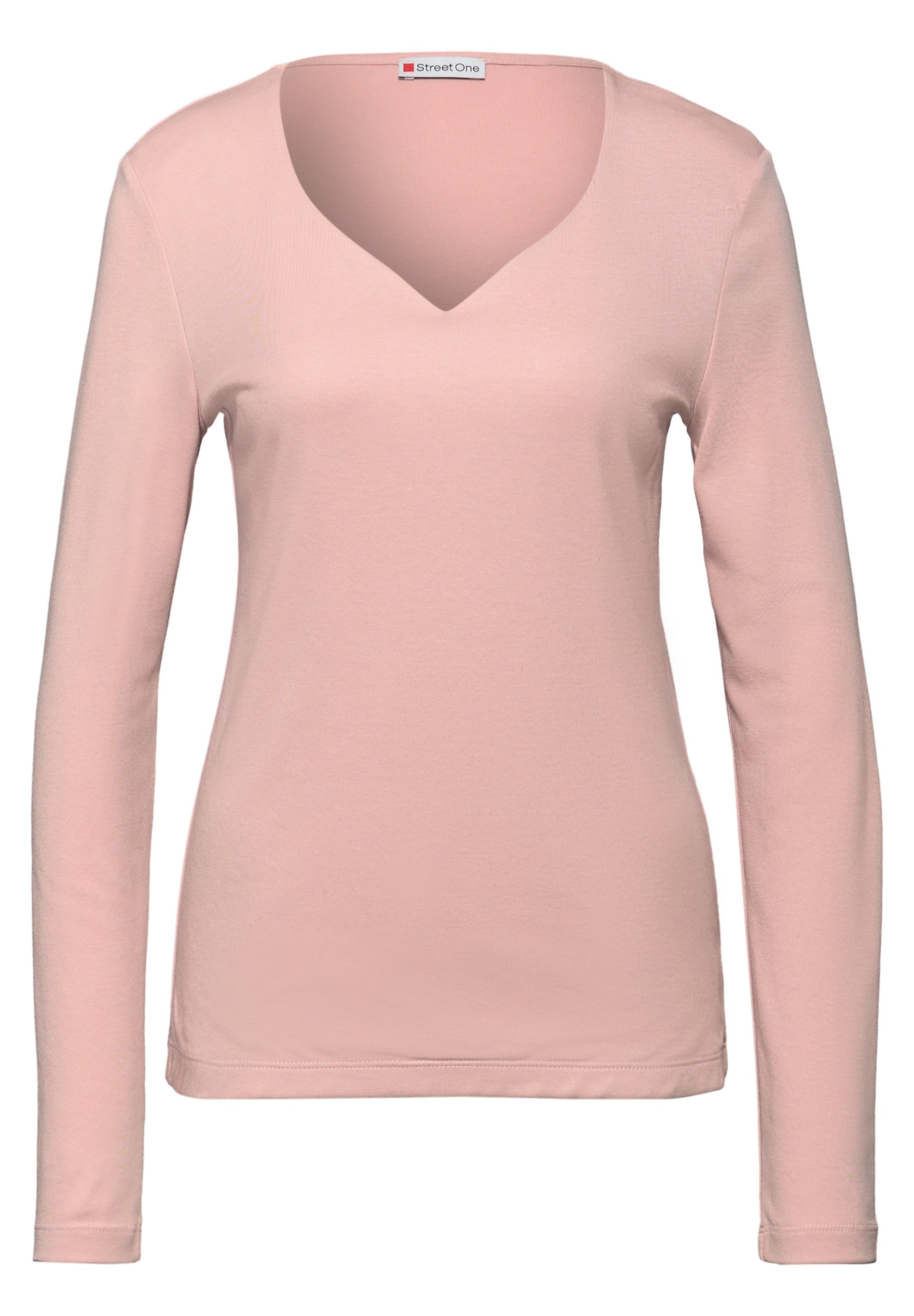 STREET ONE Shirt in Pink: front