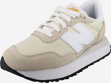 Sneaker low '237' de la new balance pe bej: față