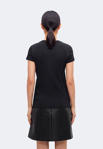 ARMANI EXCHANGE Póló - fekete: hátul