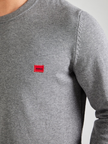 HUGO Pullover 'San Cassius-C1' in Grau