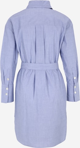 Robe-chemise Banana Republic Petite en bleu