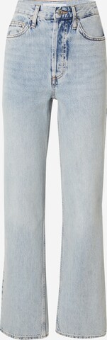 Loosefit Jean 'Kort' TOPSHOP en bleu : devant