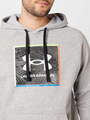 UNDER ARMOUR Sportsweatshirt 'Rival' in Grau