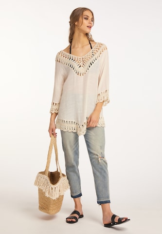 IZIA Tunic in Beige