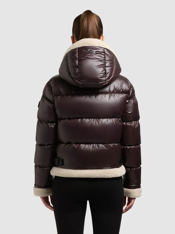 khujo Winter jacket 'Nessie2' in Brown