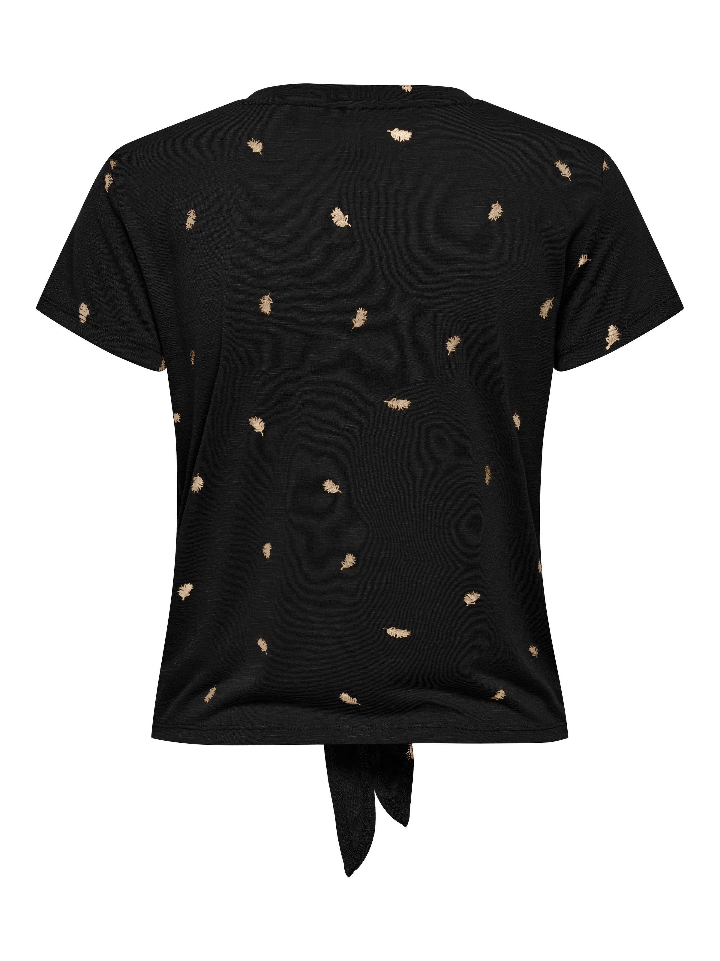 ONLY T-Shirt 'ONLISABELLA' in Schwarz