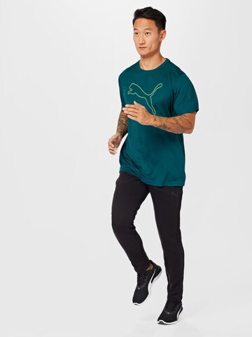 PUMA - Camiseta funcional en verde