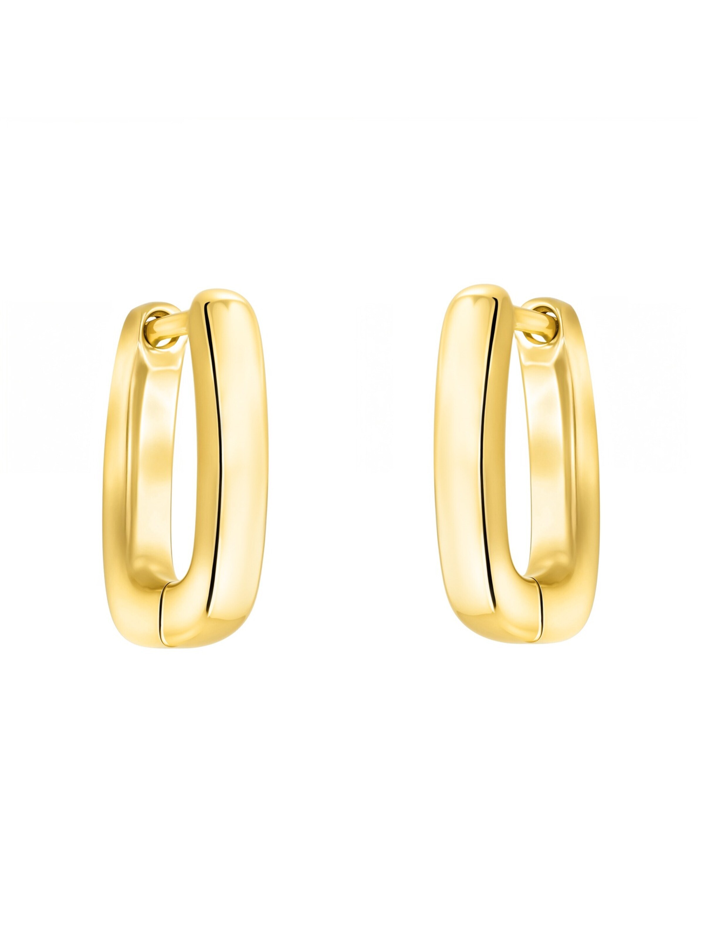 Sofia Milani Earrings 'Oval' in Gold: front