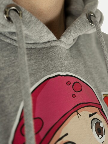 Qualle Sweatshirt 'First Edition' in Grau