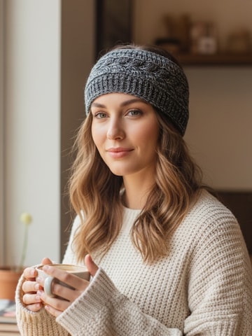 Kumixi Stirnband in Grau