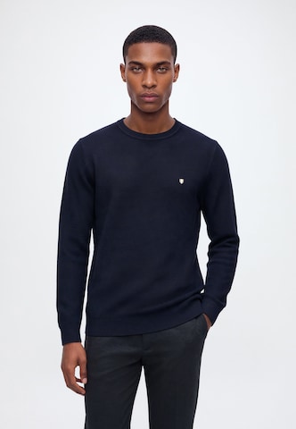Jack & Jones Premium Свитер 'JPRBLURYAN' в Синий: спереди